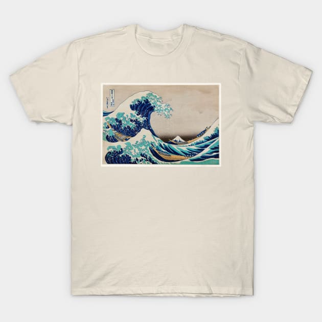 The Great Wave off Kanagawa T-Shirt by SteelWoolBunny